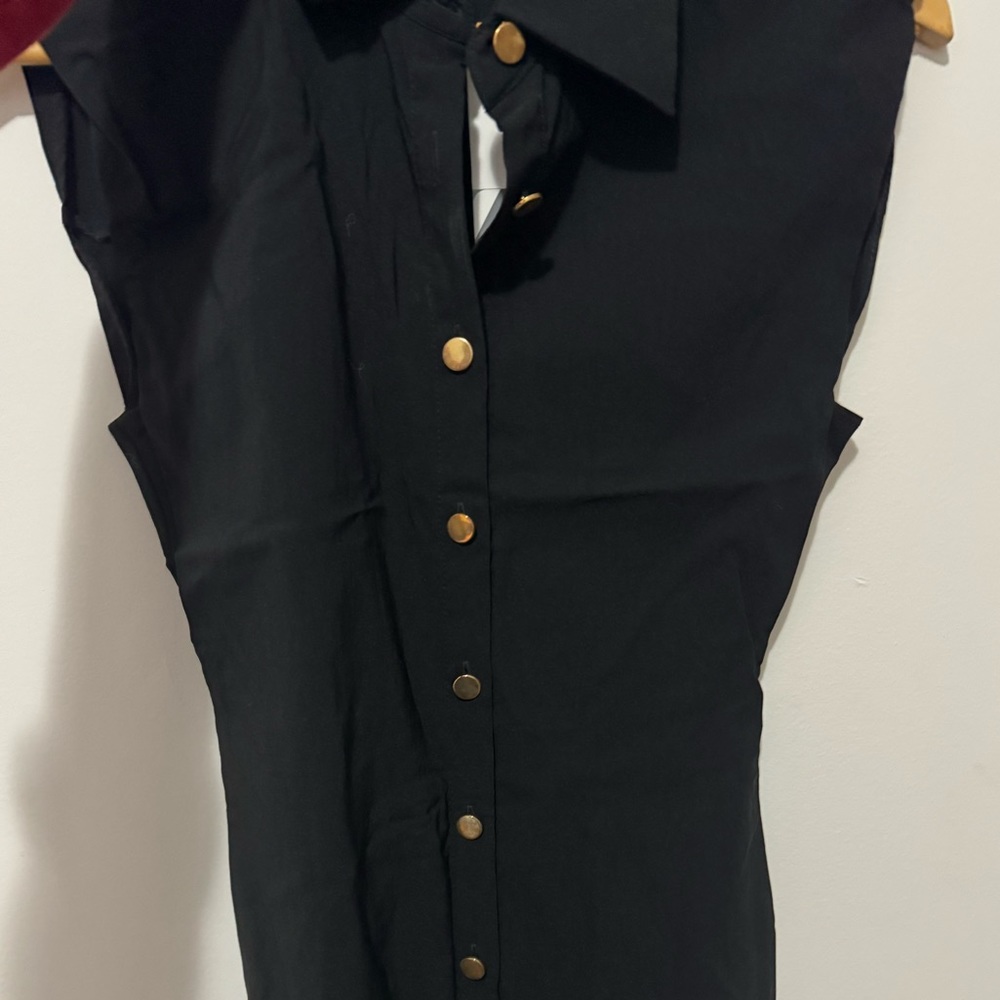 Black dress long